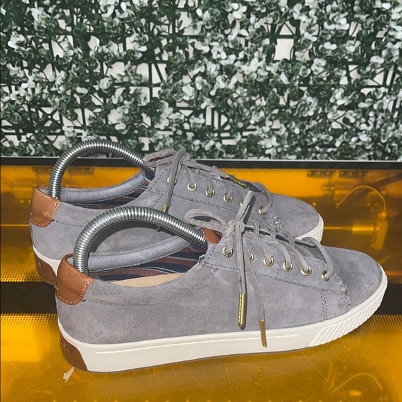 Sperry Gray Suede Men's Sneakers - Picture 2 of 8